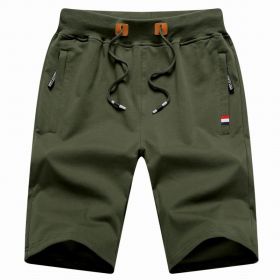Men's Shorts Casual Classic Fit Drawstring Summer Beach Shorts With Elastic Waist And Pockets