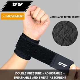 1pc Fitness Training Wrist Strap; Anti Sprain Protectors; Badminton; Volleyball; Basketball; Fitness Wristbands For Men And Women; Fitness Protec (Color: Blue, size: 10*10*4cm (1pcs))